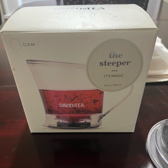 David’s Tea The Steeper Clear 18floz - Picture 3 of 16